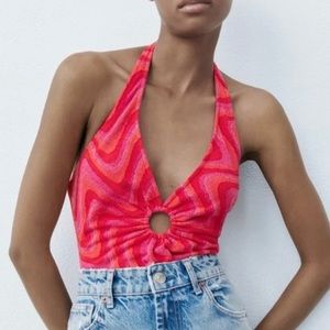 Zara top- super cute!